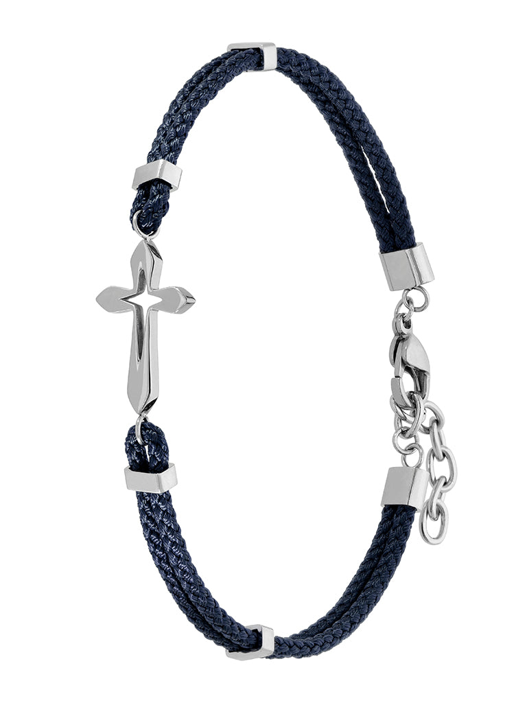 Navy Cord Cross