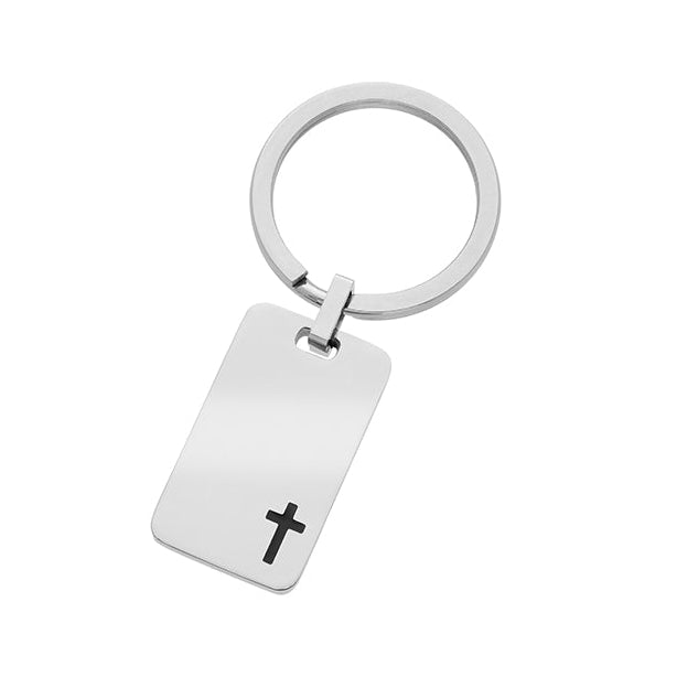 Cross Tag Keyring