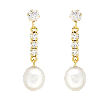 9ct Pearl Drop