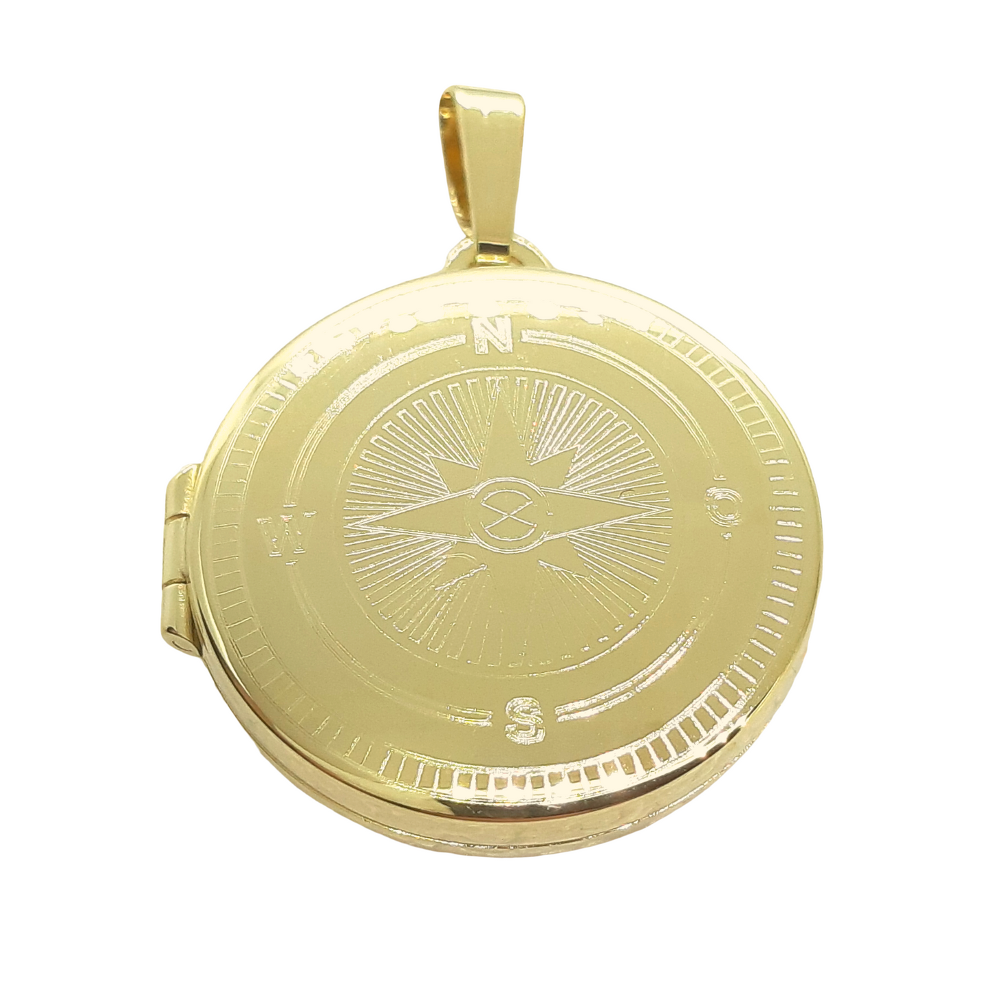 9ct 22mm Compass