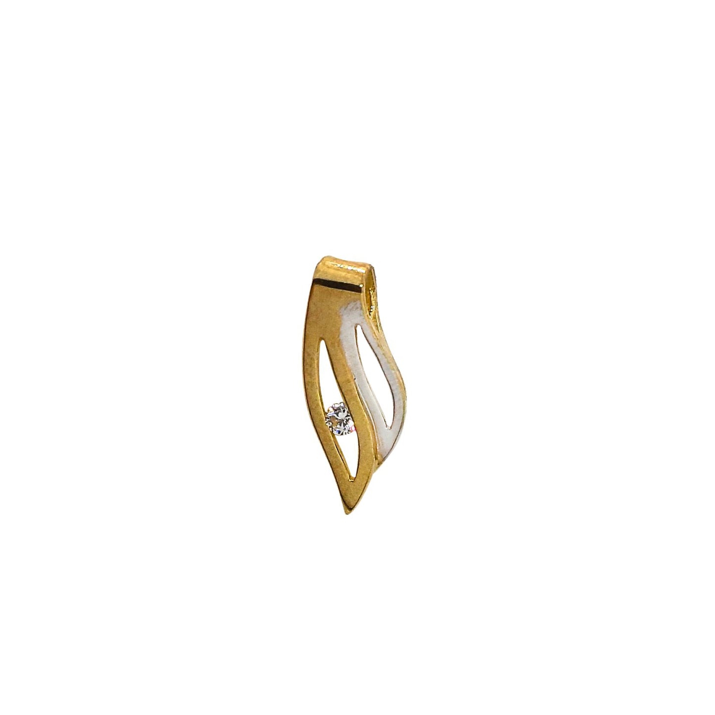 9ct open curves cz