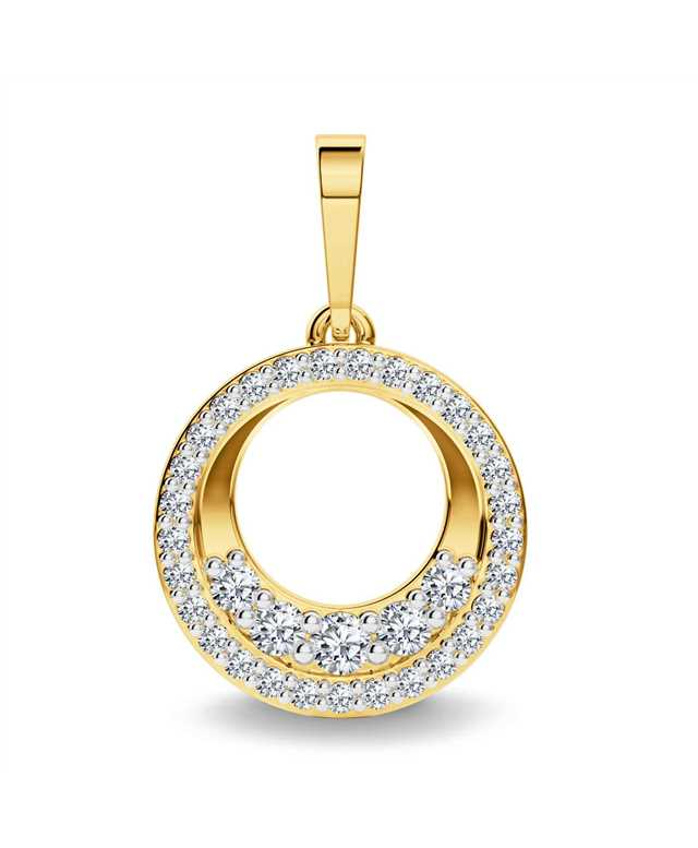 9ct Circle CZs