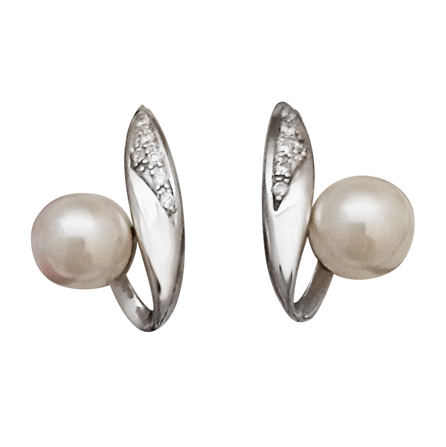 Round Pearl Sweep w/Cz