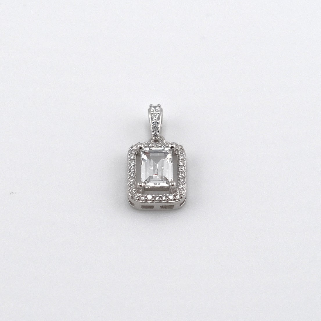 Emerald Cut Pendant