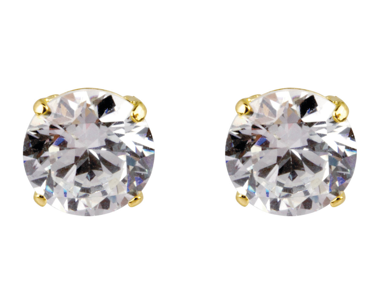 9ct 6mm Claw/Cz