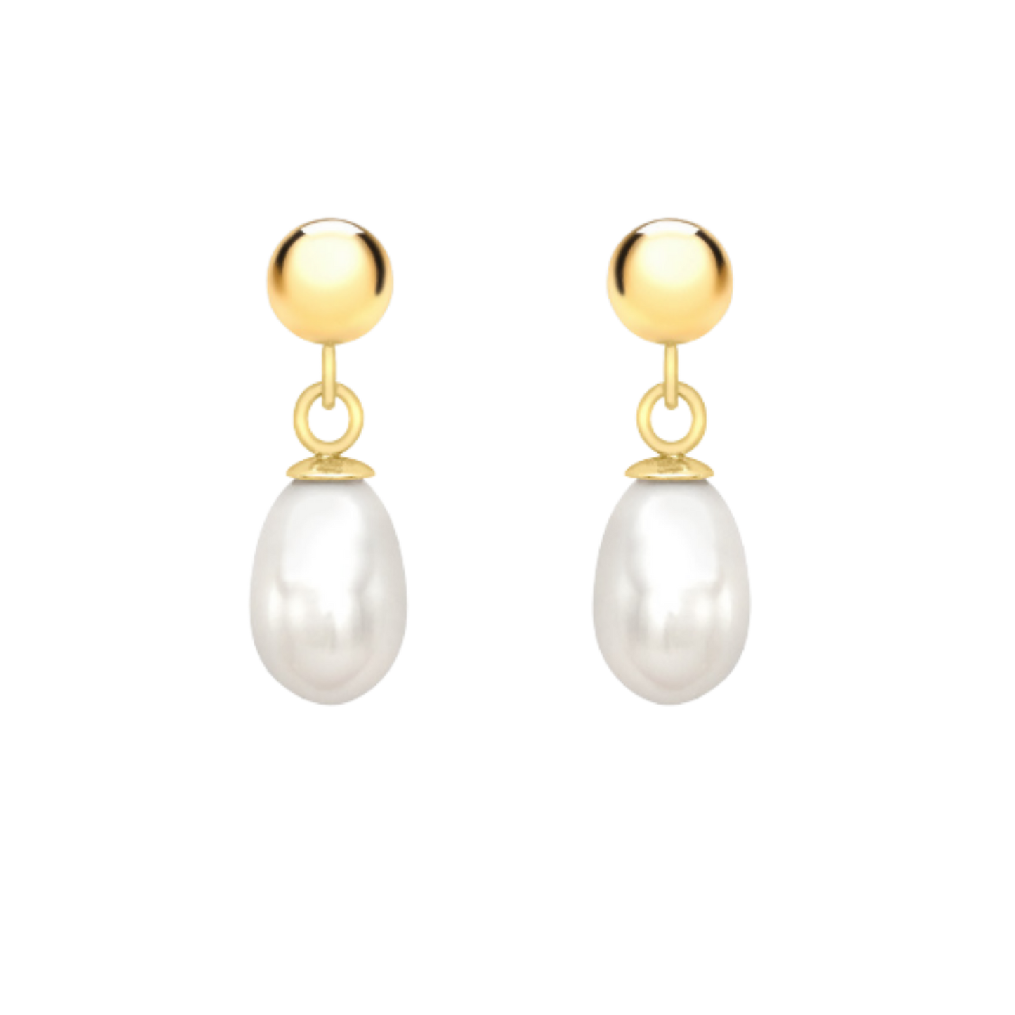 9ct Pearl Drop