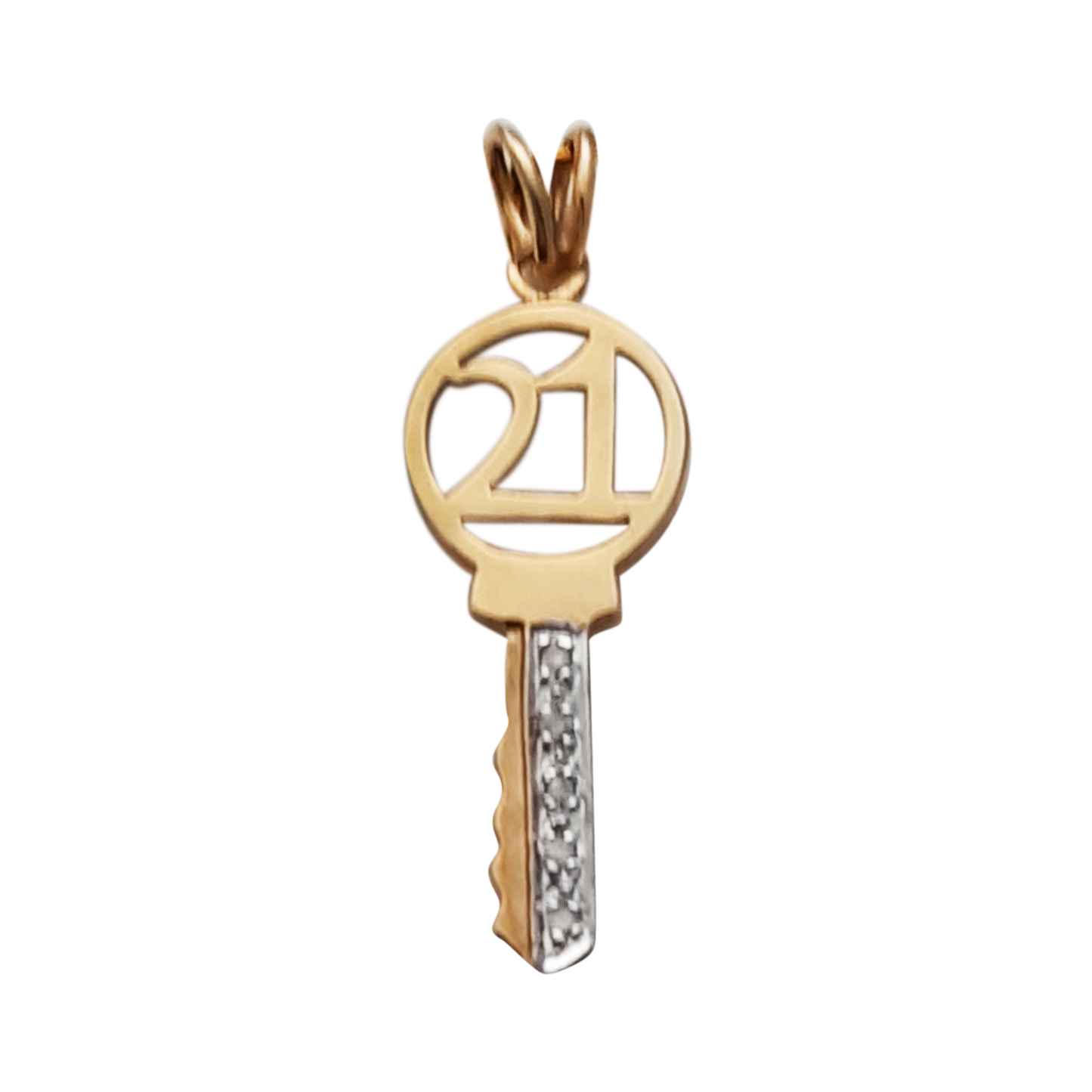 9ct Dia 21 Key
