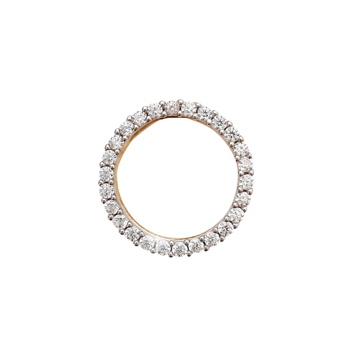 9ct CZ Circle