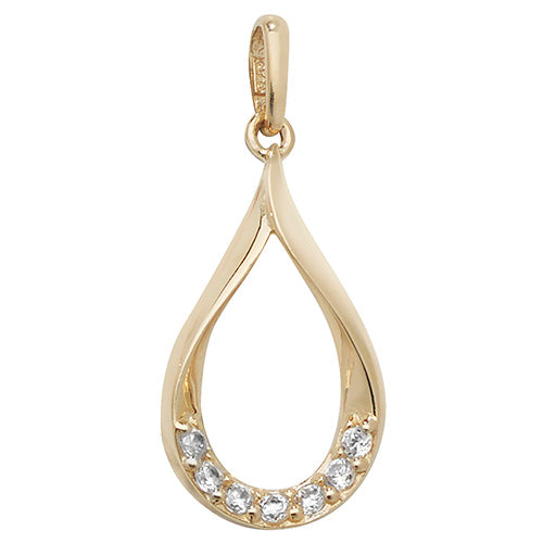 9ct Open Swing CZ