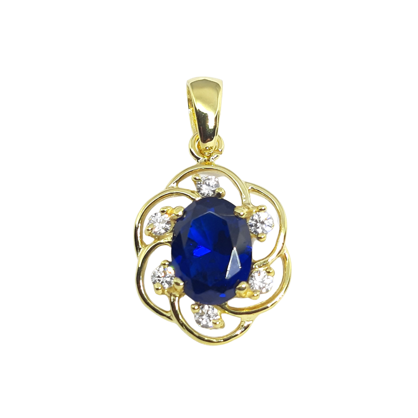 9ct Oval Open Cluster S