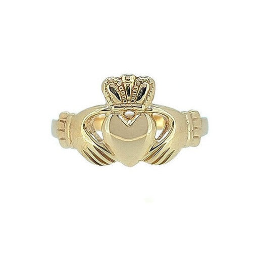 10ct Ladies Claddagh Ring