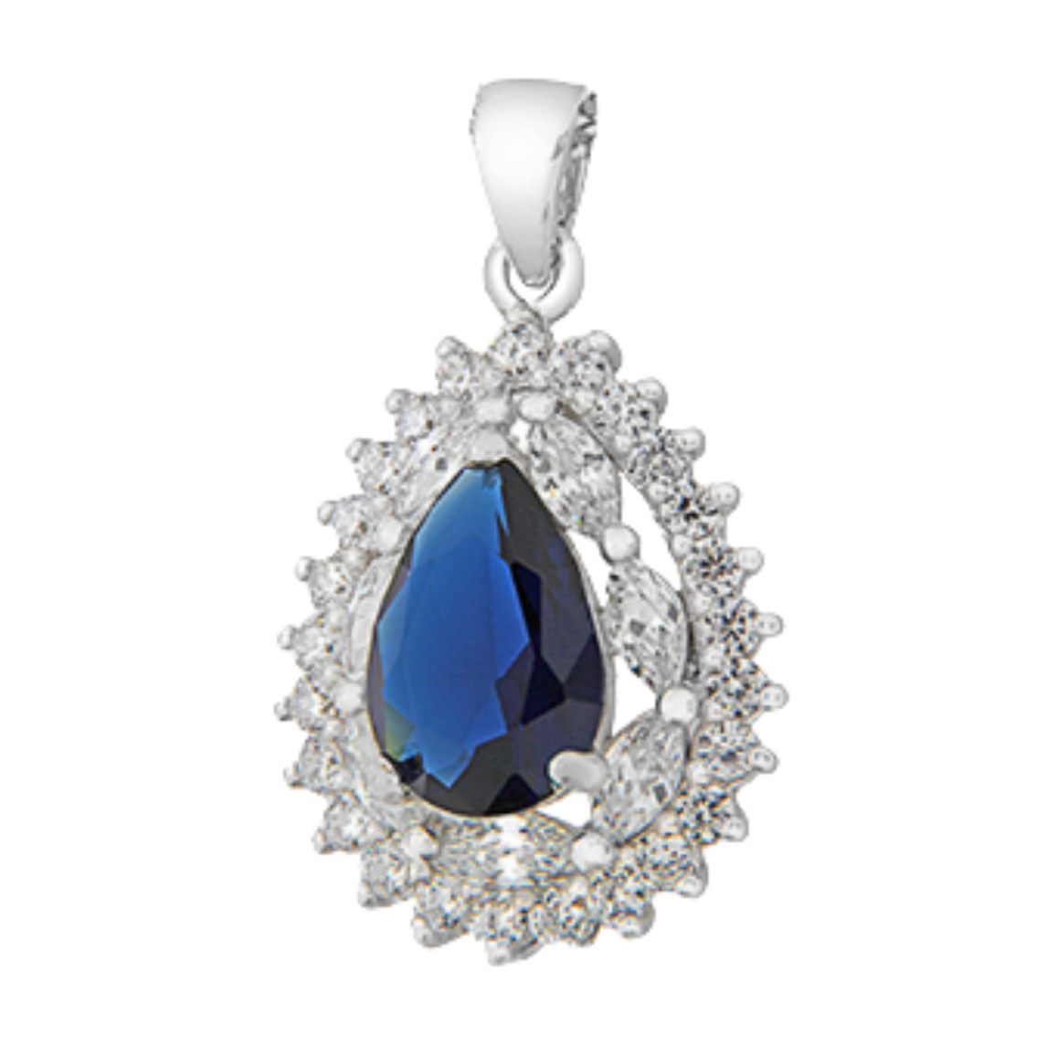 Large Blue Tear Cluster