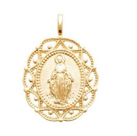 Gold Plated Miraculous Ornate