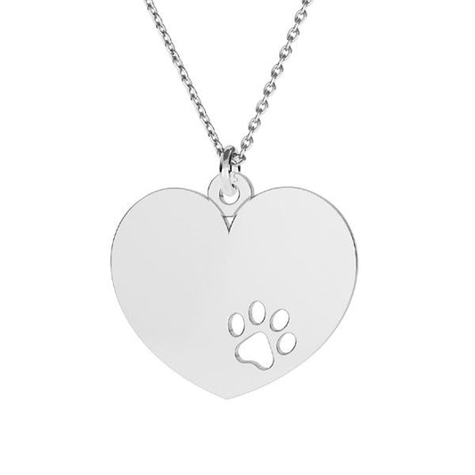 Heart with paw