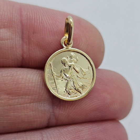9ct 12mm St Chris