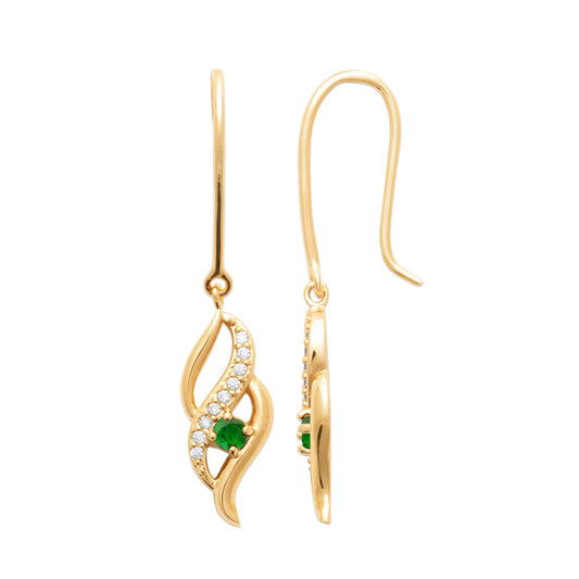 EARRINGS  CZ  - 13065550