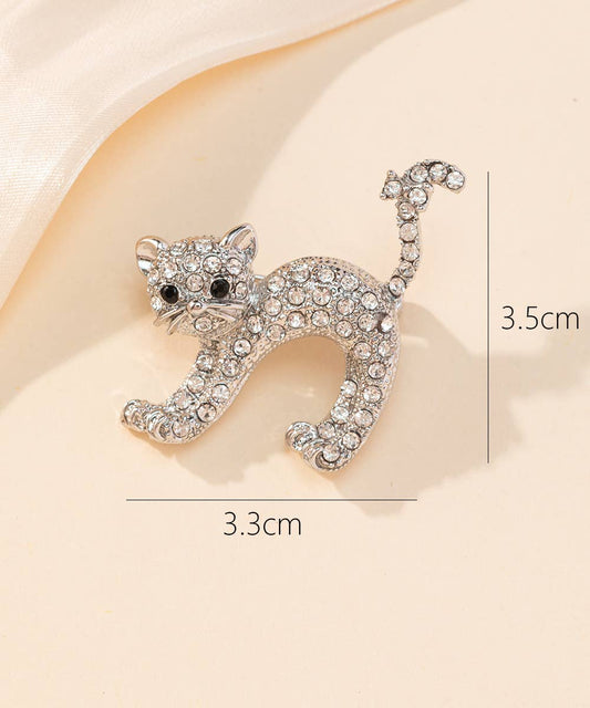 Scaredy Cat Brooch