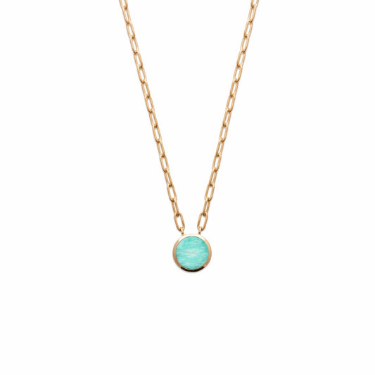 Necklace AMAZONITE - 87364045