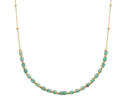 Necklace QUARTZITE VERT - 87352545