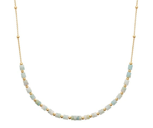 Necklace AMAZONITE - 87352945