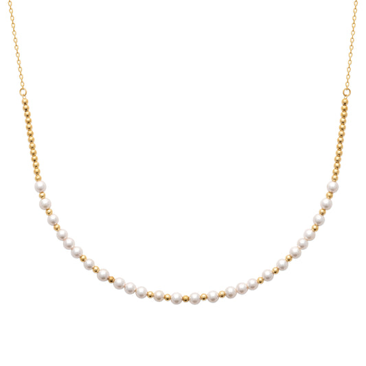 Necklace - Imitation Pearls