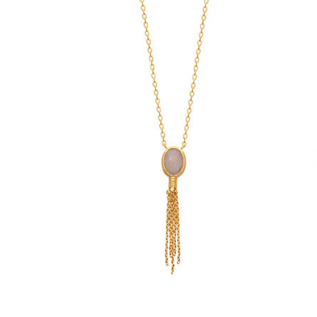 Necklace QUARTZ ROSE - 87362545