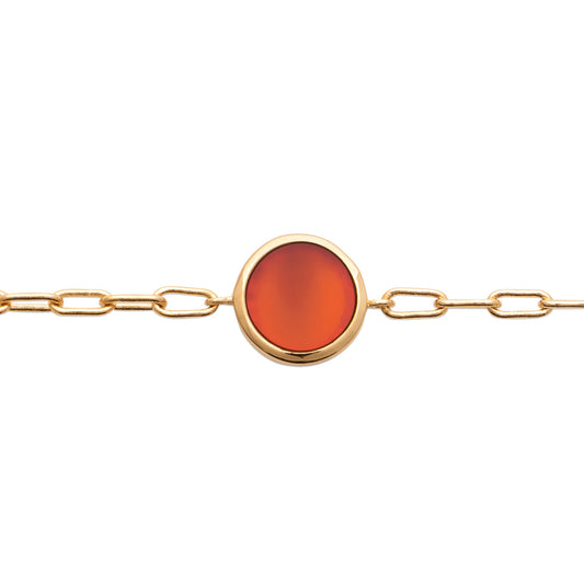 Bracelet AGATE ROUGE - 87363818