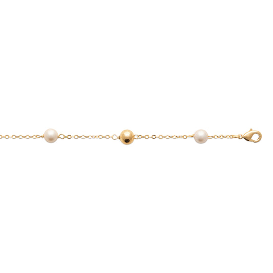 Bracelet - Imitation Pearls