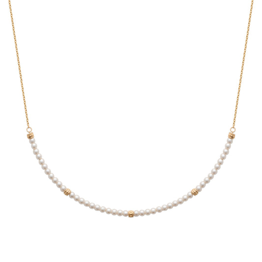 Necklace - Imitation Pearls