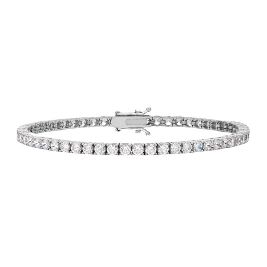 9ct WG CZ Tennis