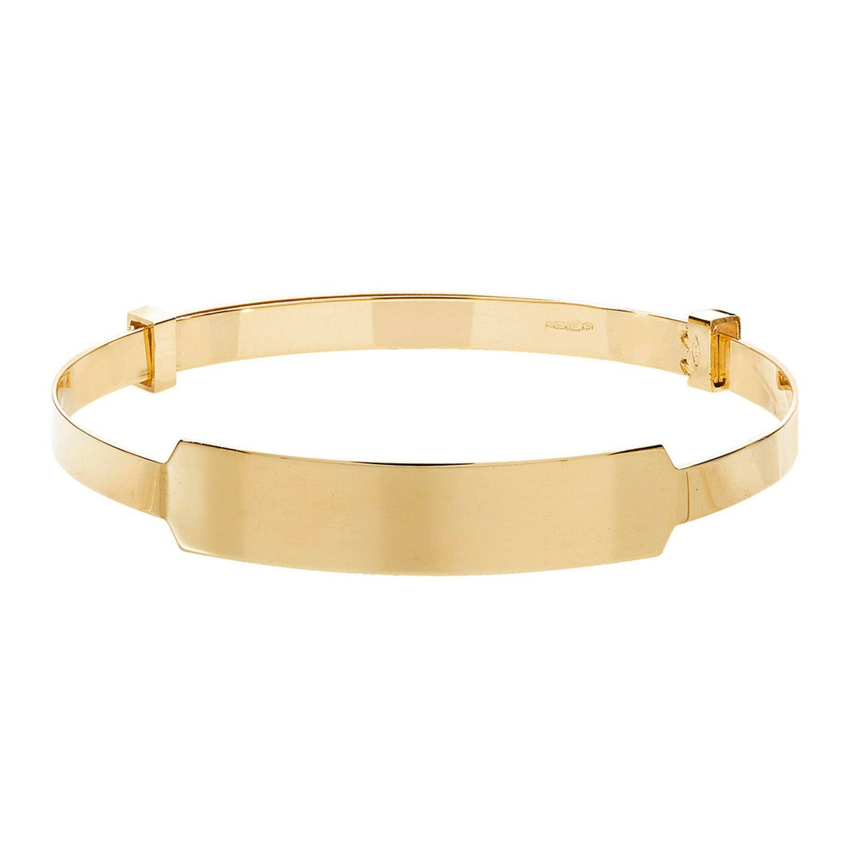 9ct Baby Bangle Plain