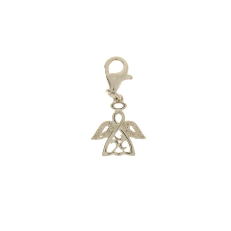 Angel CZ charm