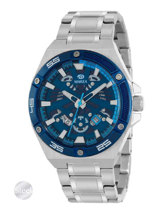 Marea Mens Steel Watch