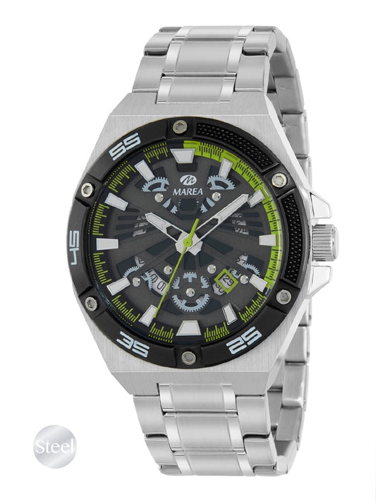Marea Mens Steel Watch