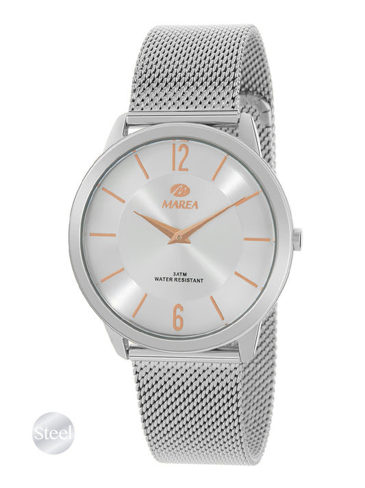 Marea Mens Steel Watch