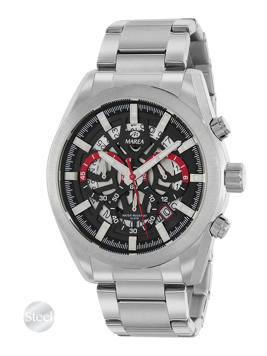 Marea Mens Steel Watch