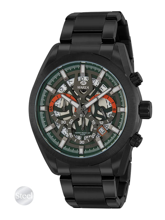 Marea Mens Steel Watch
