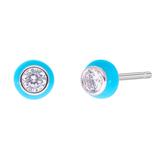 CZ Blue Enamel
