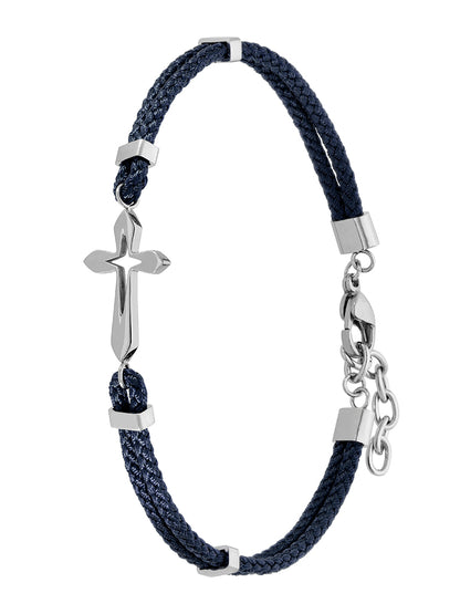 Navy Cord Cross