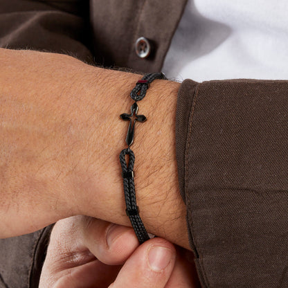 Black Cord Cross