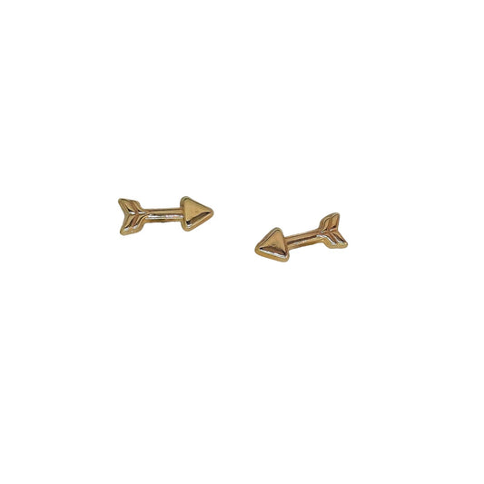 9ct arrow stud