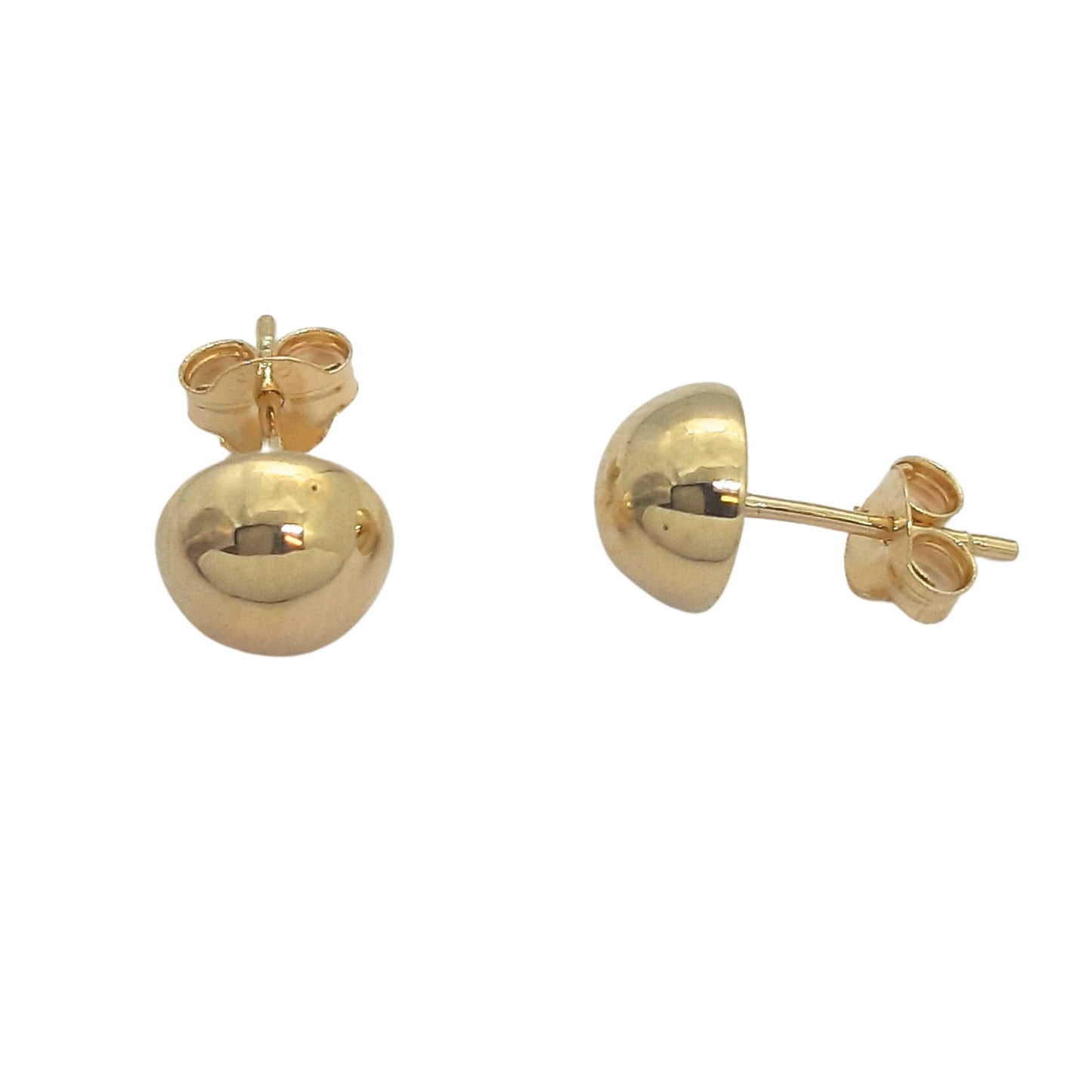 9ct 7mm Half Ball