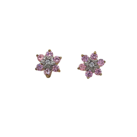 9ct Flower Pink