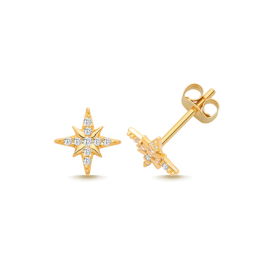9ct Star CZ