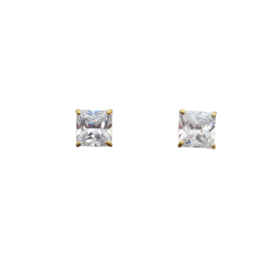 9ct 5mm Square CZ