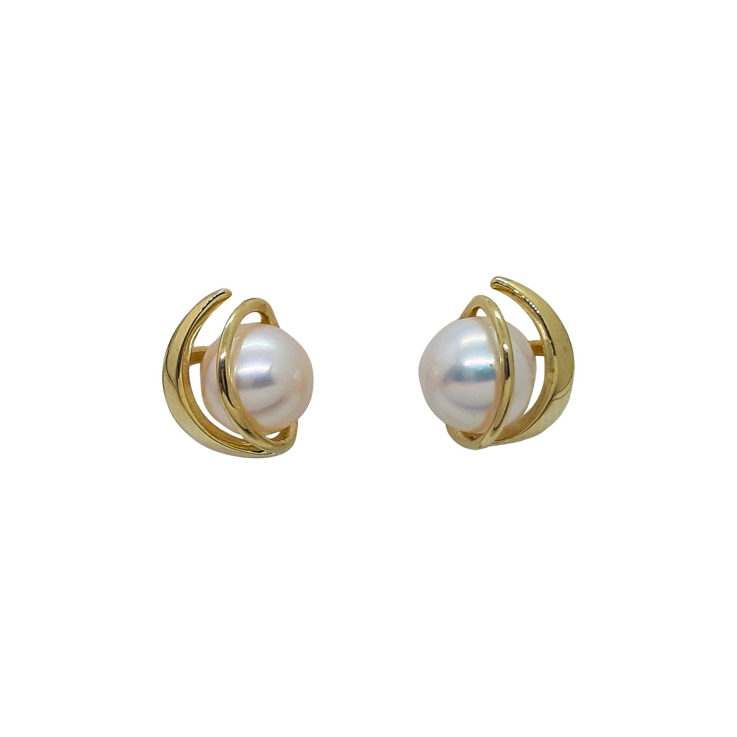 9ct Cage Swirl Pearl