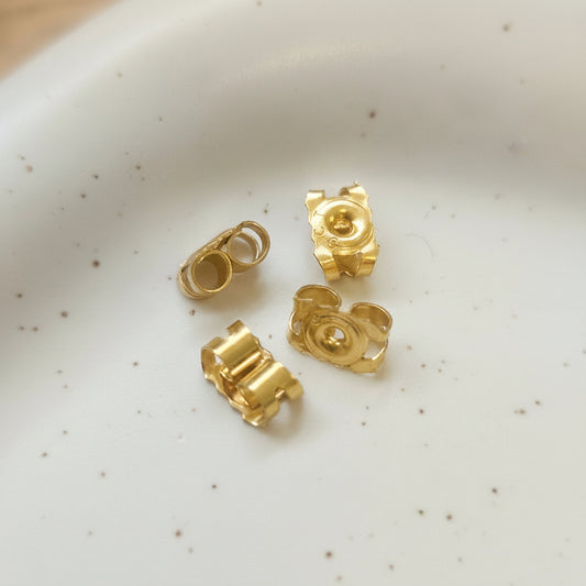 9ct Earring Backs - Pack of 4