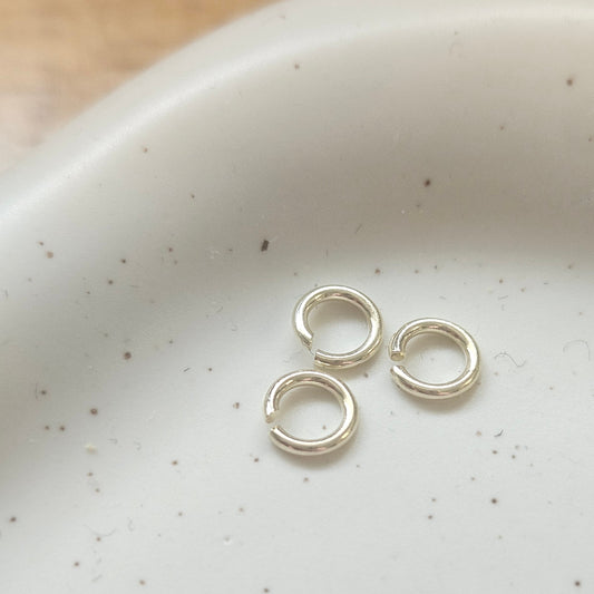 9ct 5mm Jump Rings - Pack of 3
