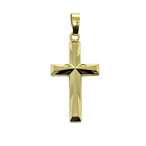 9ct 21mm Cross