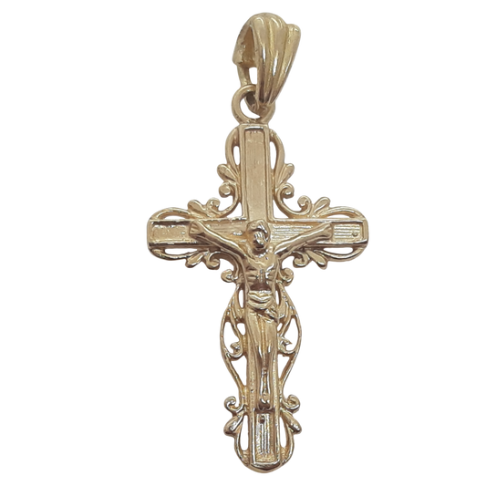 9ct 25mm Crucifix
